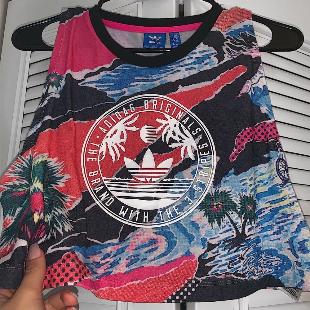 Adidas crop top